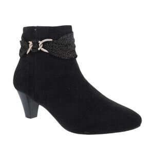 Karen Scott Women's Casee Heeled Booties Black Size 5